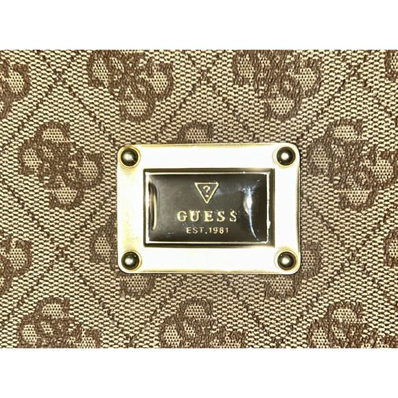 Guess Skya Mini Monogram Crossbody Women's Bag - Picture 3 of 7